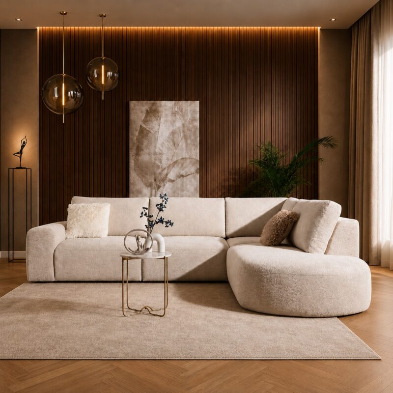 Bankstel Velor loungebank bij Laviva Bedding