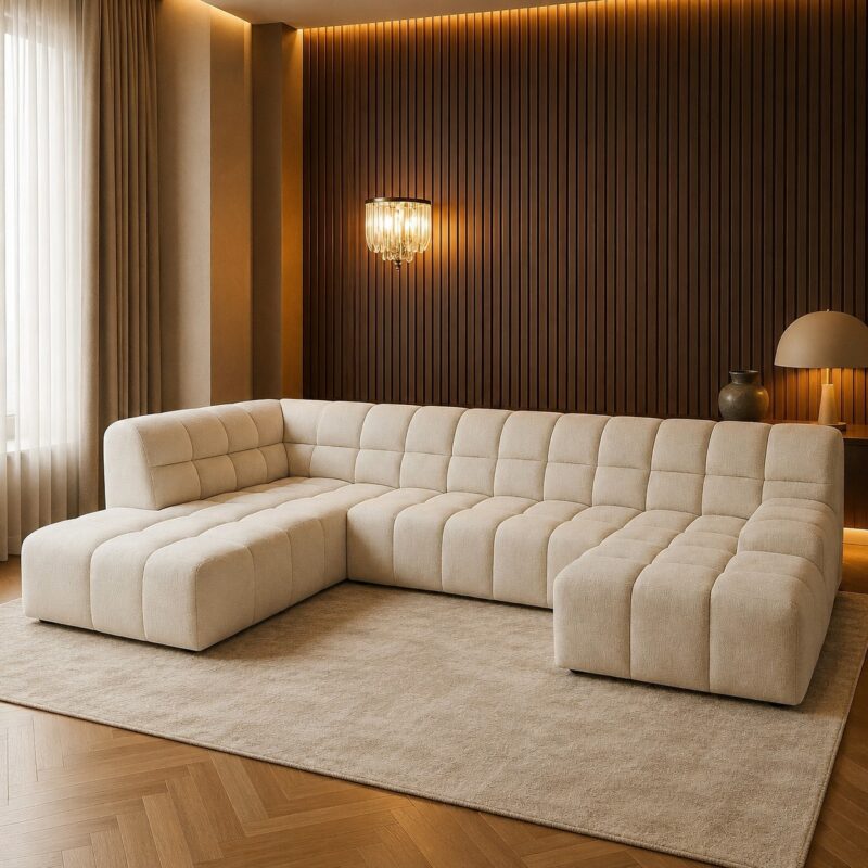 Bankstel Grid bij Laviva Bedding