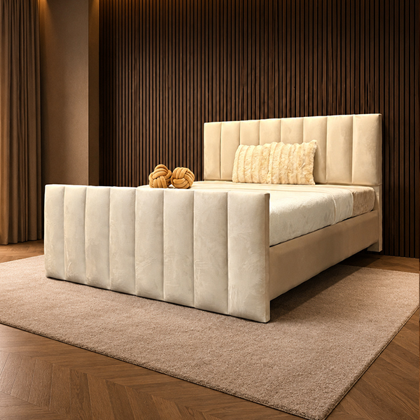 Bed Pianelle van Laviva Bedding in een moderne slaapkamer