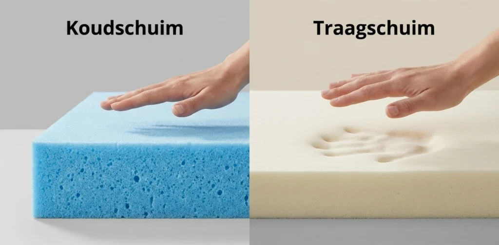 topmatras koudschuim traagschuim