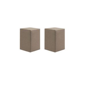 2x Hockers (Geen Patroon)