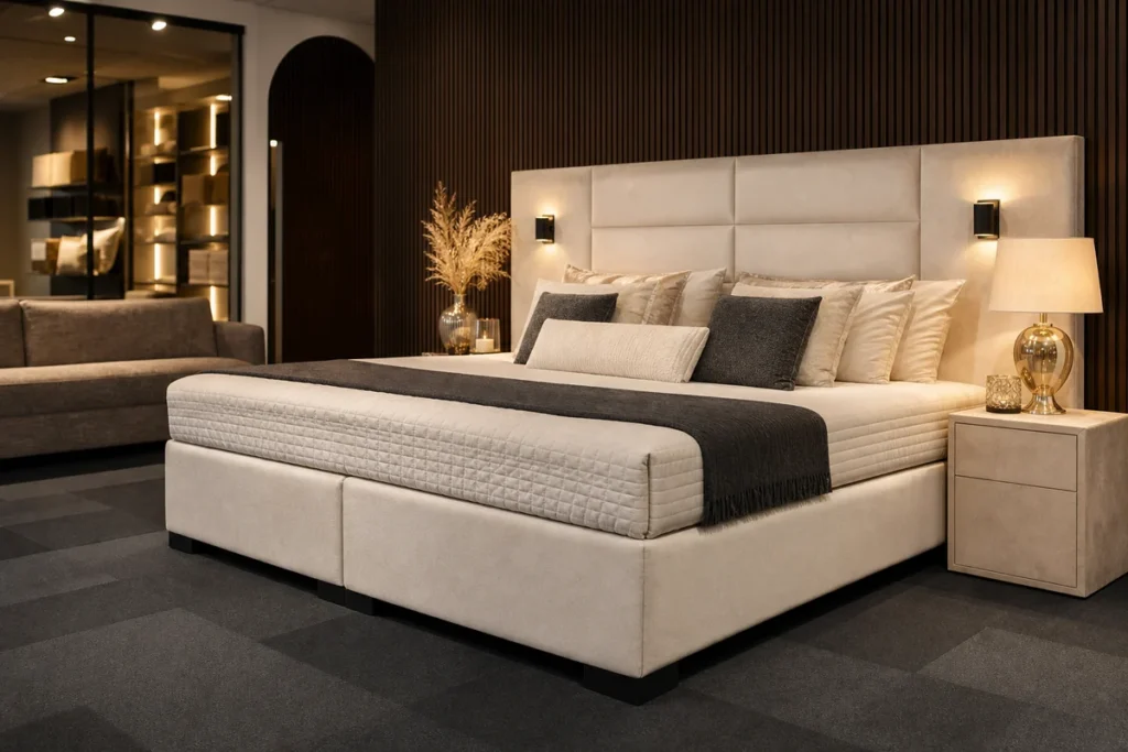 Luxe boxspring collectie voor een comfortabele slaapkamer