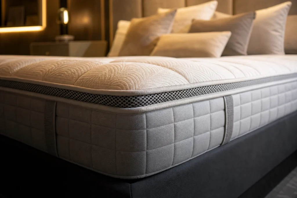 Premium matras van Laviva Bedding met comfortabele quilted structuur