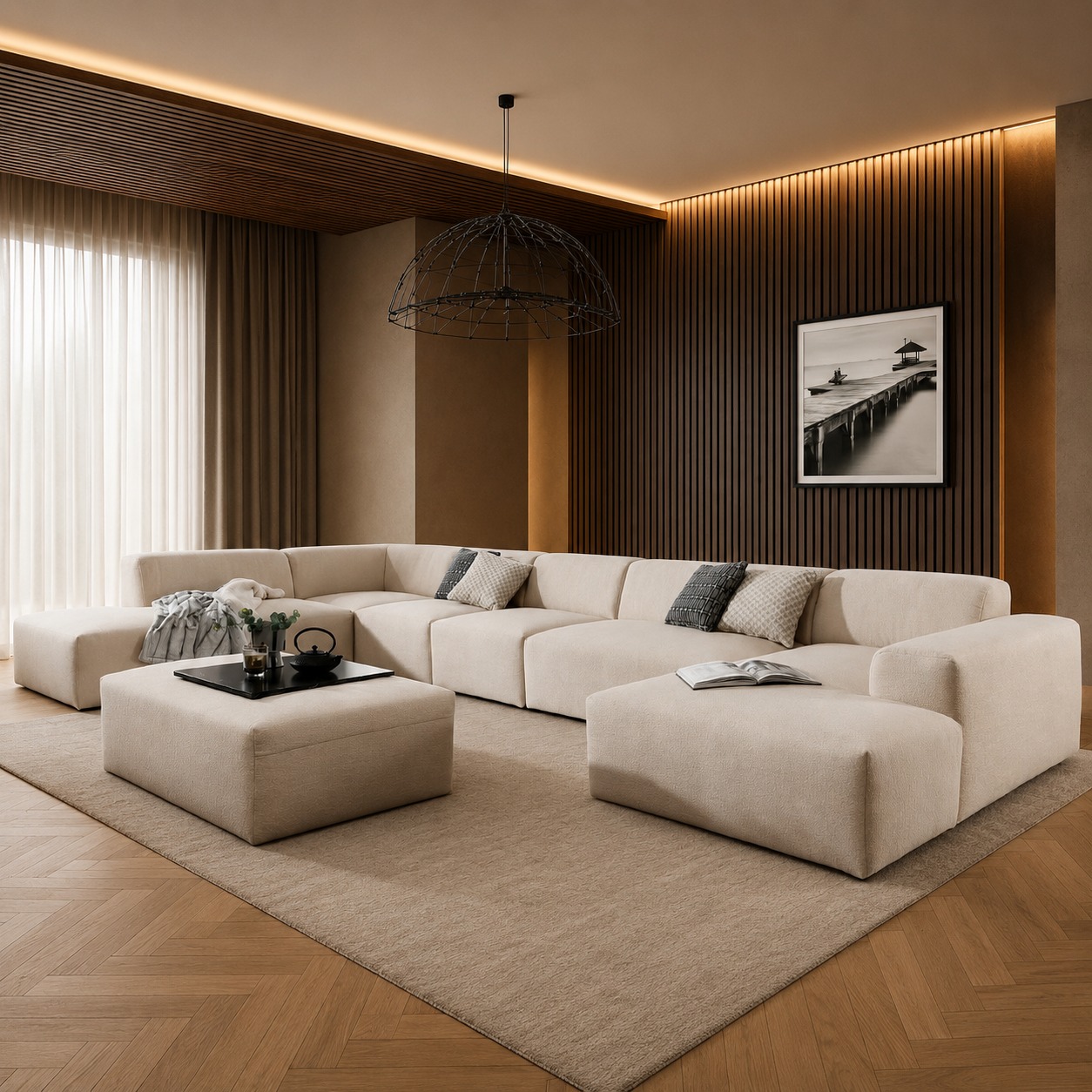 Bankstel Raven loungebank bij Laviva Bedding