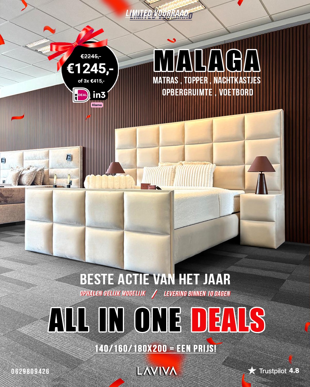 Boxspring Set Malaga