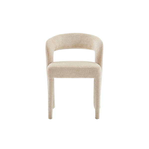 Vanduz bouclé stoel crème bij Laviva Bedding