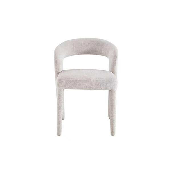 Vanduz bouclé stoel stone bij Laviva Bedding