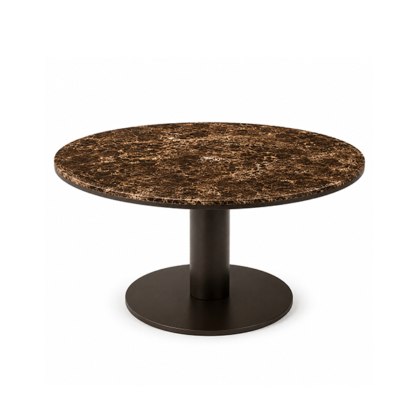 Bussalt Dark Emperador Eettafel bij Laviva Bedding