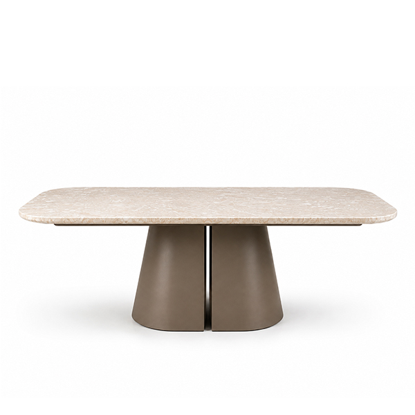 Nove Dyna Marble Eettafel bij Laviva Bedding